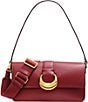 Donna Karan Valley Stream Shoulder Bag, Color:Claret - Image 1