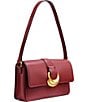 Donna Karan Valley Stream Shoulder Bag, Color:Claret - Image 4