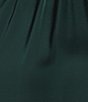 Donna Karan Woven Charmeuse High Neck Sleeveless Blouse - Image 4