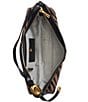 Donna Karan Zebra Velvet Large Shoulder Bag - Image 3