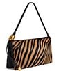 Donna Karan Zebra Velvet Large Shoulder Bag - Image 4