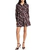 Donna Morgan Long Sleeve Shirt Dress - Image 1