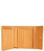 Color:Bone - Image 3 - Blakely Signature Logo Small Flap Wallet