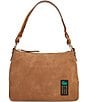 Dooney & Bourke Chloe 25 Suede Hobo Shoulder Bag - Image 1