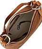 Dooney & Bourke Chloe 25 Suede Hobo Shoulder Bag - Image 3