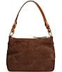 Dooney & Bourke Chloe 25 Suede Hobo Shoulder Bag - Image 6