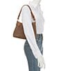 Dooney & Bourke Chloe 25 Suede Shoulder Bag - Image 4