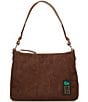 Dooney & Bourke Chloe 30 Suede Hobo Shoulder Bag - Image 1