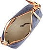 Dooney & Bourke Chloe 30 Suede Stripe Shoulder Bag - Image 3
