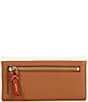 Dooney & Bourke Color Block Continental Wallet, Color:White/Caramel - Image 2