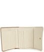 Dooney & Bourke Color block Small Flap Credit Card, Color:BONE/LT TAUPE - Image 3