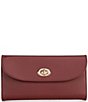 Dooney & Bourke Continental Leather Wallet - Image 1