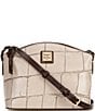 Dooney & Bourke Denison Collection Penny Crossbody Bag, Color:Taupe - Image 1