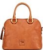 Dooney & Bourke Domed Satchel Bag, Color:Natural - Image 1