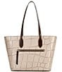 Dooney & Bourke Embossed Tote Bag, Color:Taupe - Image 2