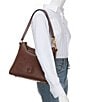 Dooney & Bourke Florentine Collection Large Cassidy Shoulder Bag, Color:Chestnut - Image 4
