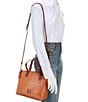 Dooney & Bourke Heidi Small Satchel bag, Color:Natural Tan - Image 4