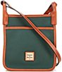 Dooney & Bourke Letter Carrier Crossbody Bag, Color:Forest - Image 1