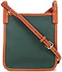 Dooney & Bourke Letter Carrier Crossbody Bag, Color:Forest - Image 2