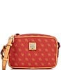 Dooney & Bourke Loni Signature Logo Crossbody Bag, Color:Red - Image 1