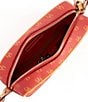 Dooney & Bourke Loni Signature Logo Crossbody Bag, Color:Red - Image 3