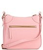 Dooney & Bourke Lucca Leather Crossbody Bag, Color:Pale Pink - Image 2