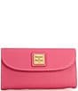 Dooney & Bourke Lucca Continental Wallet, Color:Fuchsia - Image 1