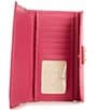 Dooney & Bourke Lucca Continental Wallet, Color:Fuchsia - Image 3