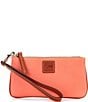 Dooney & Bourke Medium Classic Wristlet, Color:Coral - Image 1