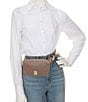 Dooney & Bourke Ostrich Belt Bag, Color:Elephant - Image 4