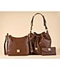 Dooney & Bourke Ostrich Embossed Calf Leather Continental Clutch - Image 4