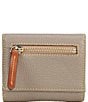 Color:Taupe - Image 2 - Pebble Collection Small Flap Wallet