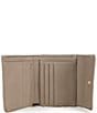 Color:Taupe - Image 3 - Pebble Collection Small Flap Wallet