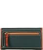 Dooney & Bourke Pebble Continental Leather Clutch Wallet, Color:Forest - Image 2