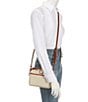 Dooney & Bourke Pebble Grain Domed Crossbody Bag, Color:Bone - Image 4