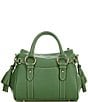 Dooney & Bourke Lucca Leather Tassle Satchel Bag, Color:Grass - Image 2