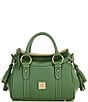 Dooney & Bourke Lucca Leather Tassle Satchel Bag, Color:Grass - Image 1