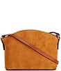 Dooney & Bourke Robin Suede Crossbody Bag, Color:Honey - Image 2