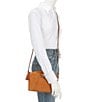 Dooney & Bourke Robin Suede Crossbody Bag, Color:Honey - Image 4