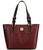 Dooney & Bourke Small Gretchen Leather Tote Bag, Color:Burgundy/BT - Image 1