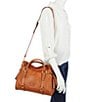 Color:Natural - Image 4 - Florentine Collection Small Satchel