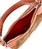 Dooney & Bourke Small Suede Hobo Shoulder Bag, Color:Brown Tmoro - Image 3