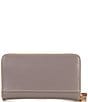 Color:Taupe - Image 2 - Wexford Collection Zip Around Wristlet
