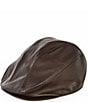 Dorfman Milano Leather Driver Cap - Image 2