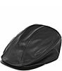 Dorfman Milano Leather Driver Cap - Image 1