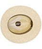 Dorfman Milano Scala Chandler Genuine Panama Straw Safari 2 3/4#double; Brim Hat, Color:Natural - Image 3