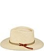 Dorfman Milano Scala Genuine Panama Outback Taos 3#double; Brim Hat, Color:Natural - Image 2