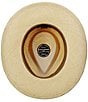 Dorfman Milano Scala Genuine Panama Outback Taos 3#double; Brim Hat, Color:Natural - Image 3