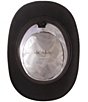 Dorfman Milano Scala Structured Wool Felt 5 1/2#double; Top Hat - Image 3