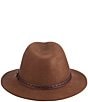 Dorfman Milano Scala Water Repellent Wool Felt Safari 2 1/2#double; Brim Hat - Image 2